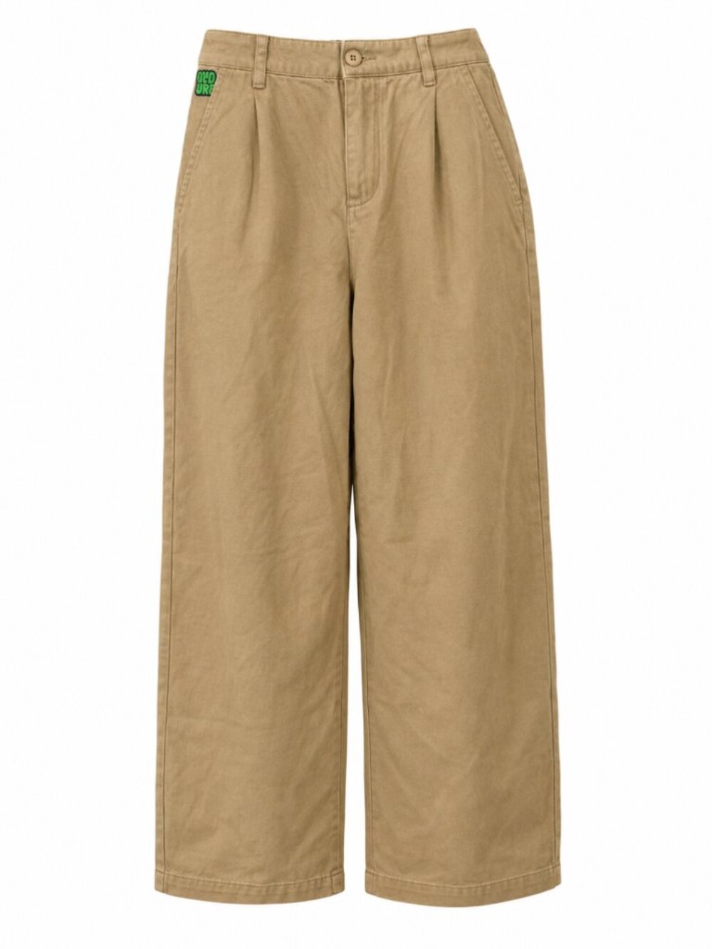 NWT Empyre Tan Khaki Wide Leg Pull On Pants Size XS